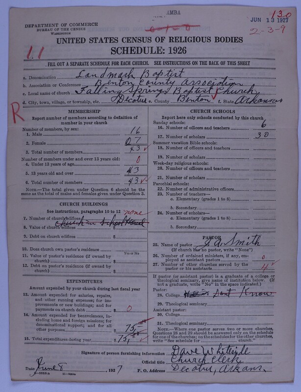 Scan of Landmark Baptist of America: 130