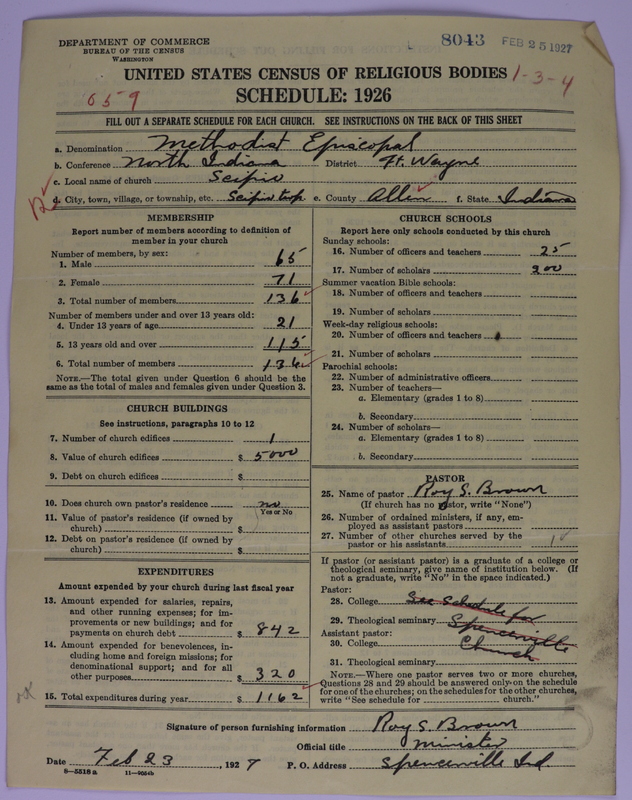 Scan of Methodist Episcopal Church: 8043