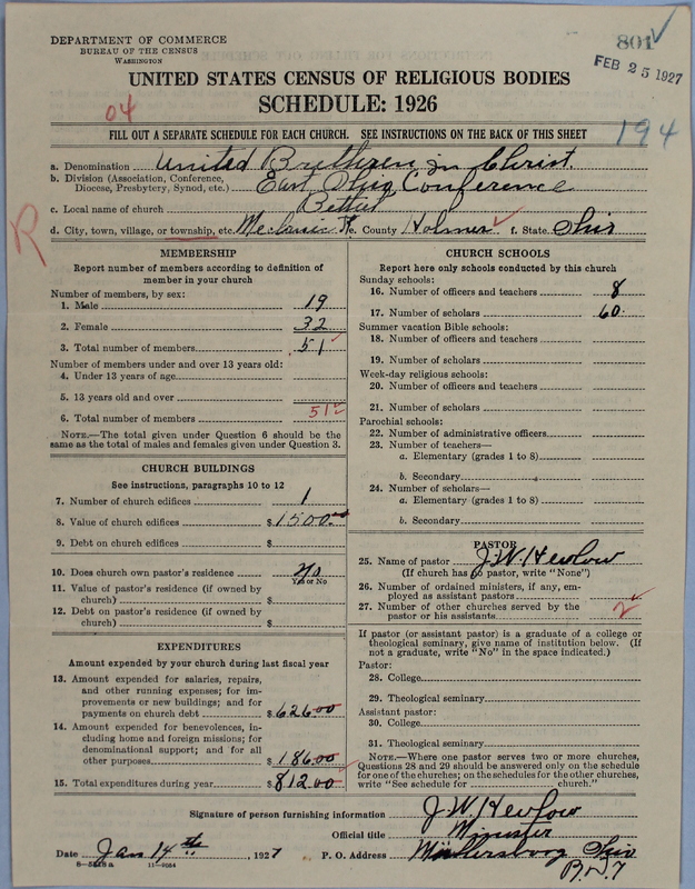 Scan of Church of the United Brethren in Christ: 801