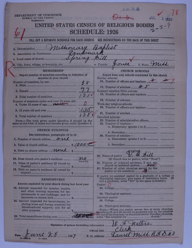 Scan of Landmark Baptist of America: 78
