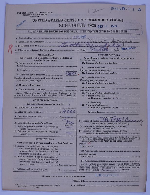 Scan of Negro Baptists: 9015
