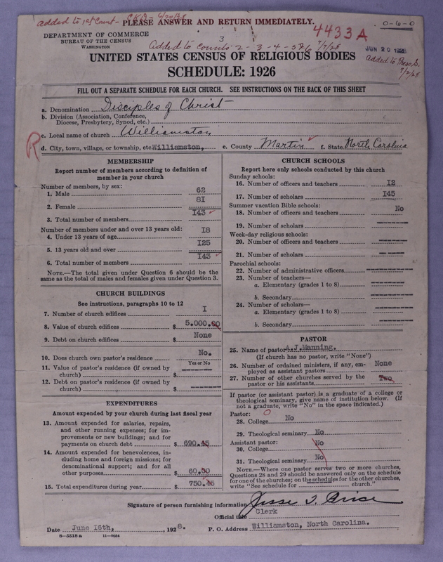 Scan of Disciples of Christ: