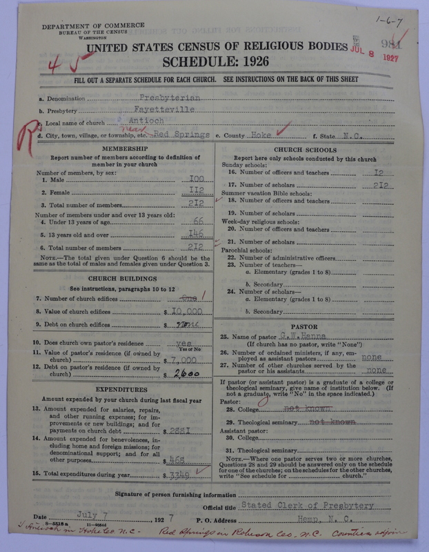 Scan of Presbyterian Church in the United States: 981