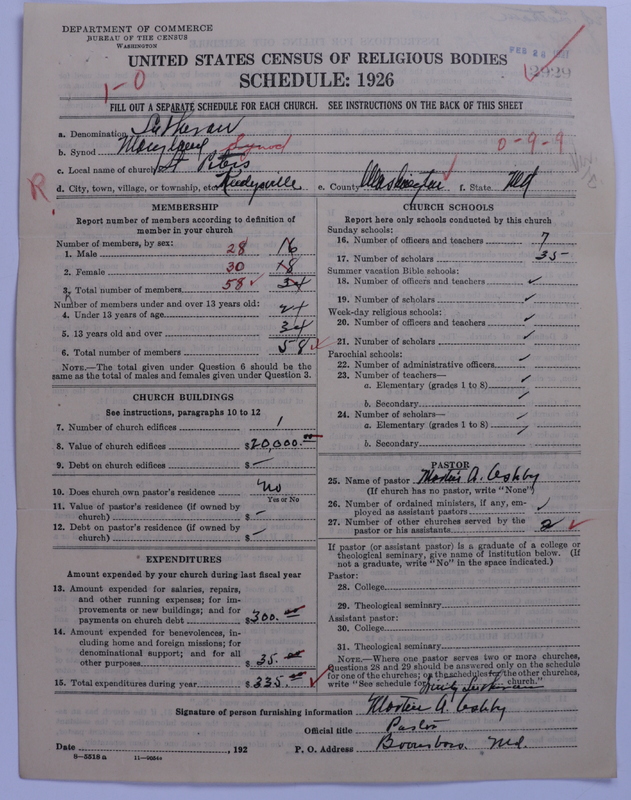 Scan of United Lutheran Church in America: 2929