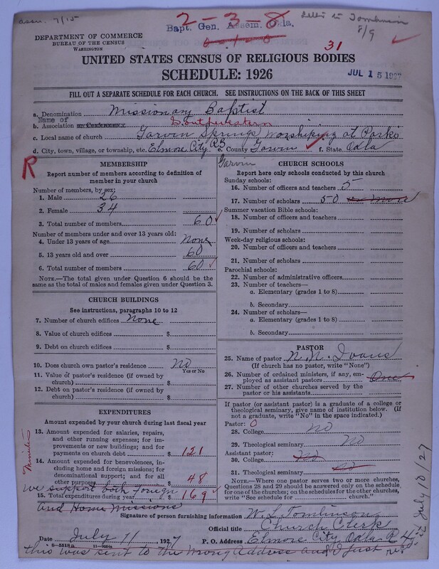 Scan of Missionary Baptist General Assembly of Oklahoma: 31