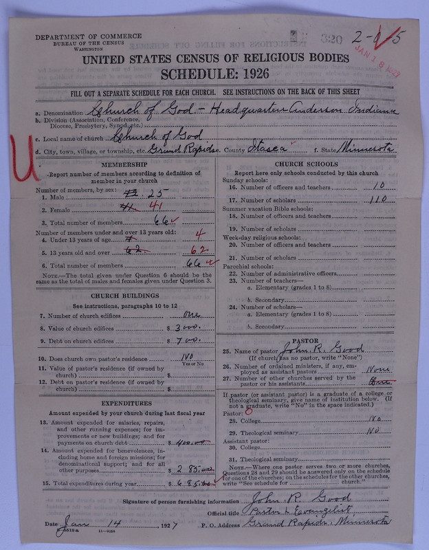 Scan of Church of God (Headquarters, Anderson, Ind.): 320