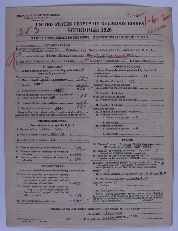 Scan of Presbyterian Church in the United States of America: 2784