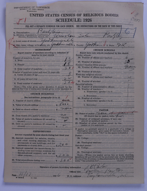 Scan of Presbyterian Church in the United States: 1297