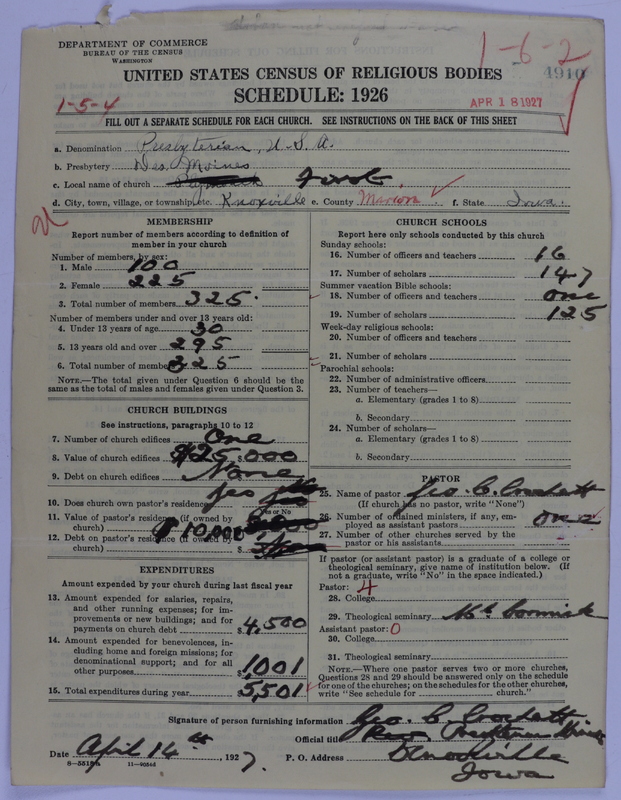 Scan of Presbyterian Church in the United States of America: 4910