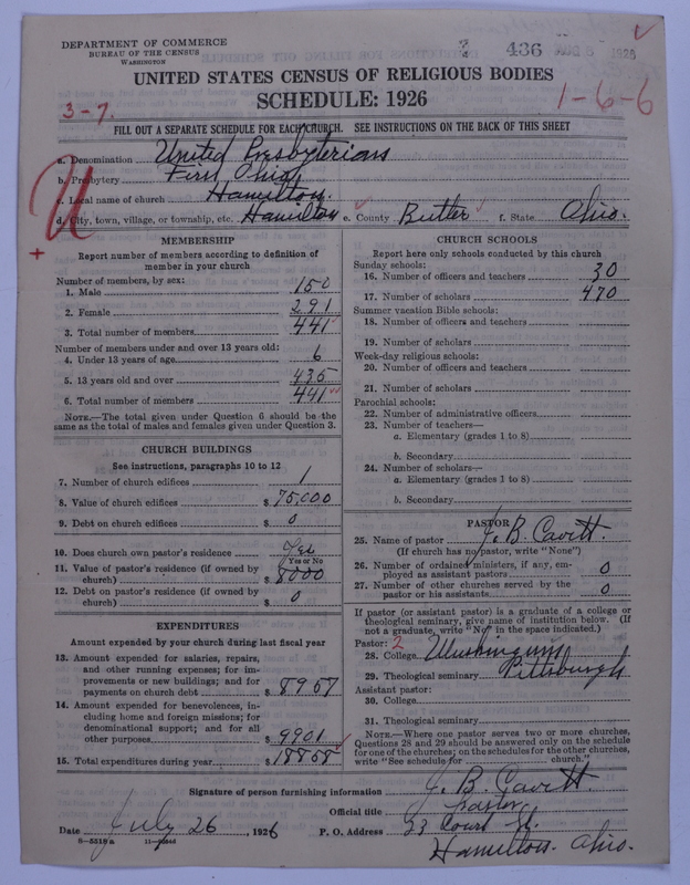 Scan of United Presbyterian Church of North America: 436