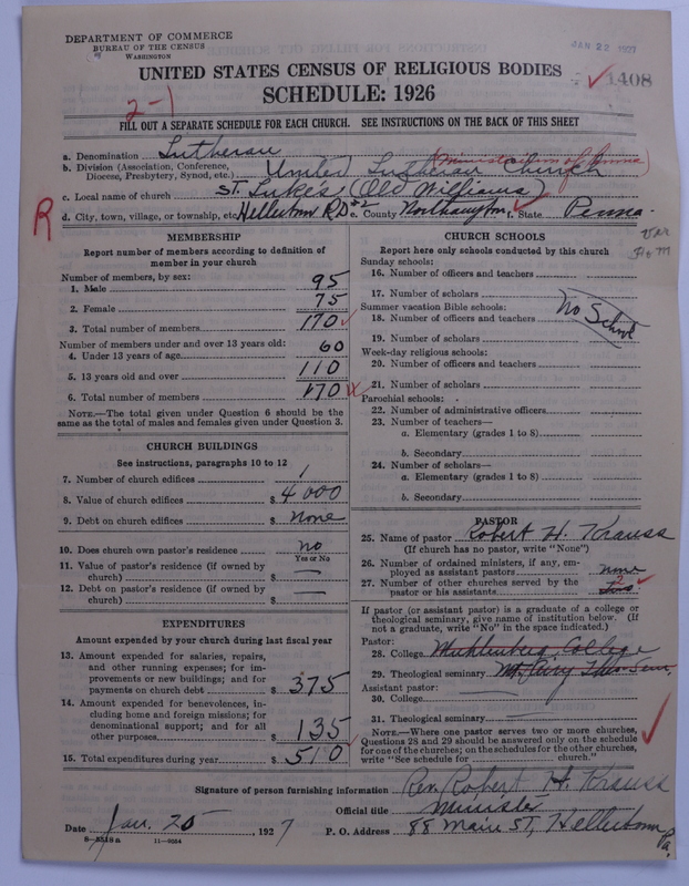 Scan of United Lutheran Church in America: 1408