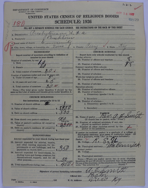 Scan of Presbyterian Church in the United States of America: 6849