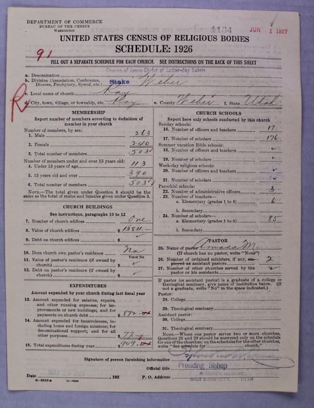 Scan of Church of Jesus Christ of Latter-day Saints: 1134