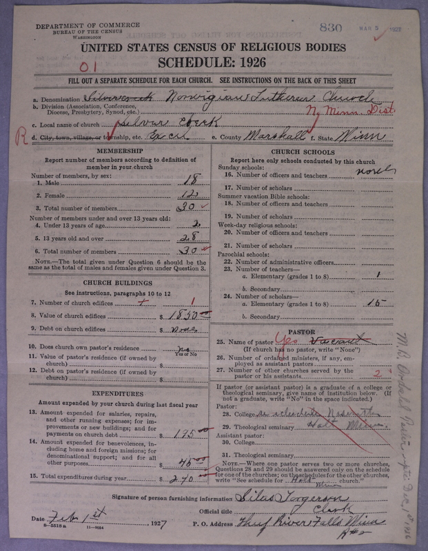 Scan of Norwegian Lutheran Church of America: 830