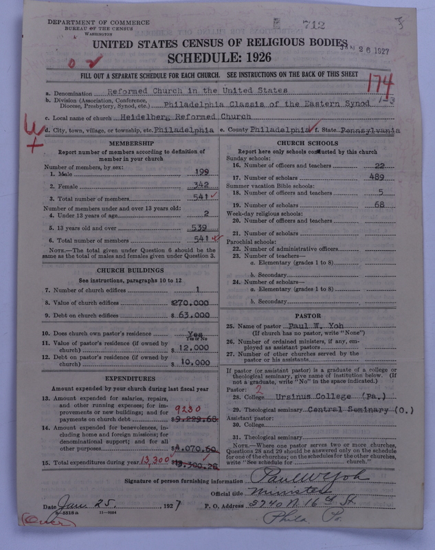 Scan of Reformed Church in the United States: 712