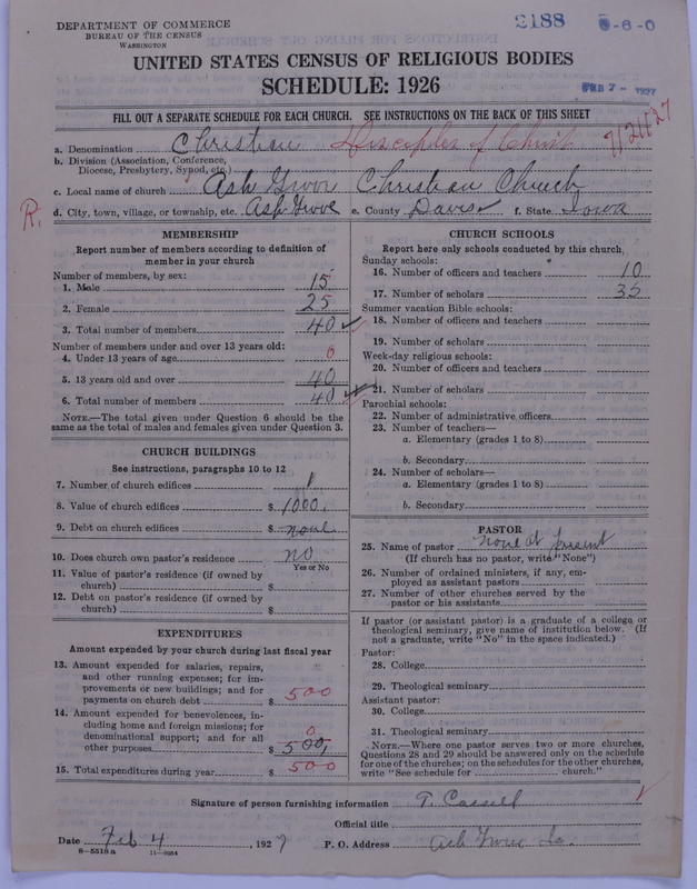 Scan of Disciples of Christ: 2188