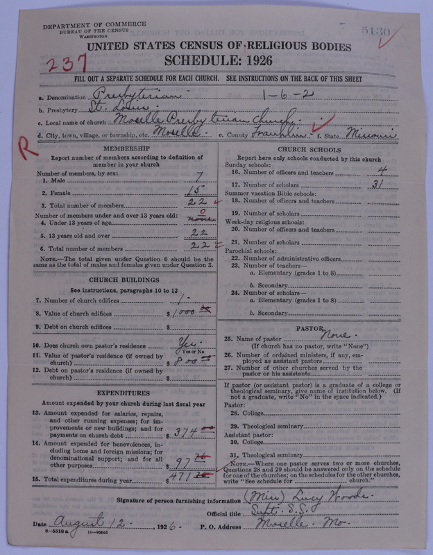 Scan of Presbyterian Church in the United States of America: 5130