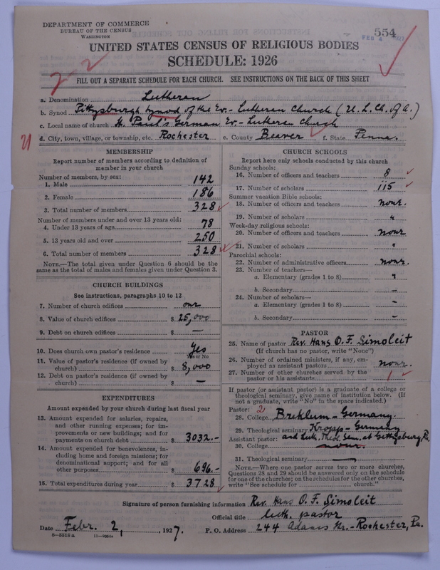 Scan of United Lutheran Church in America: 554