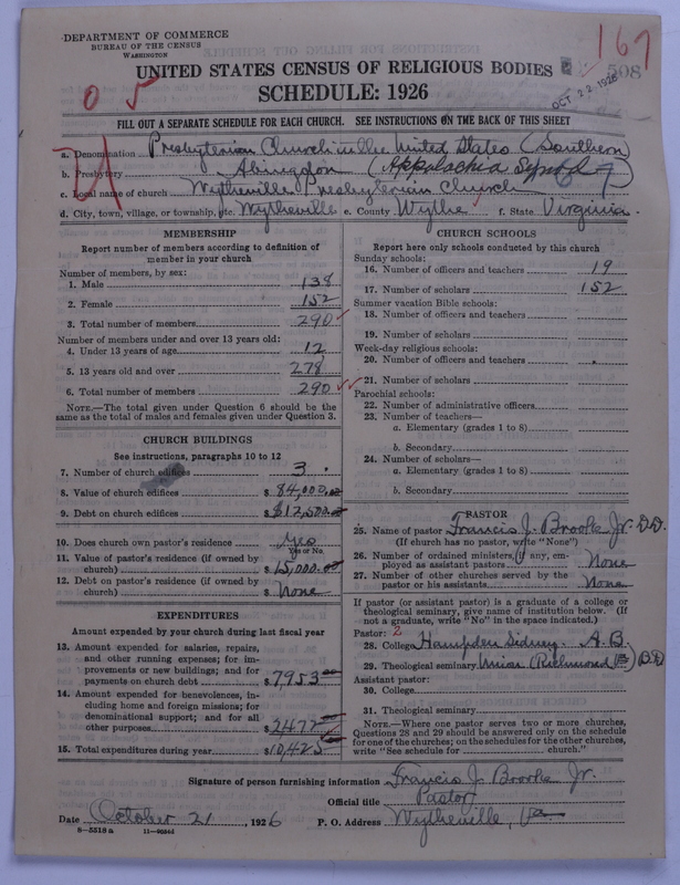 Scan of Presbyterian Church in the United States: 508
