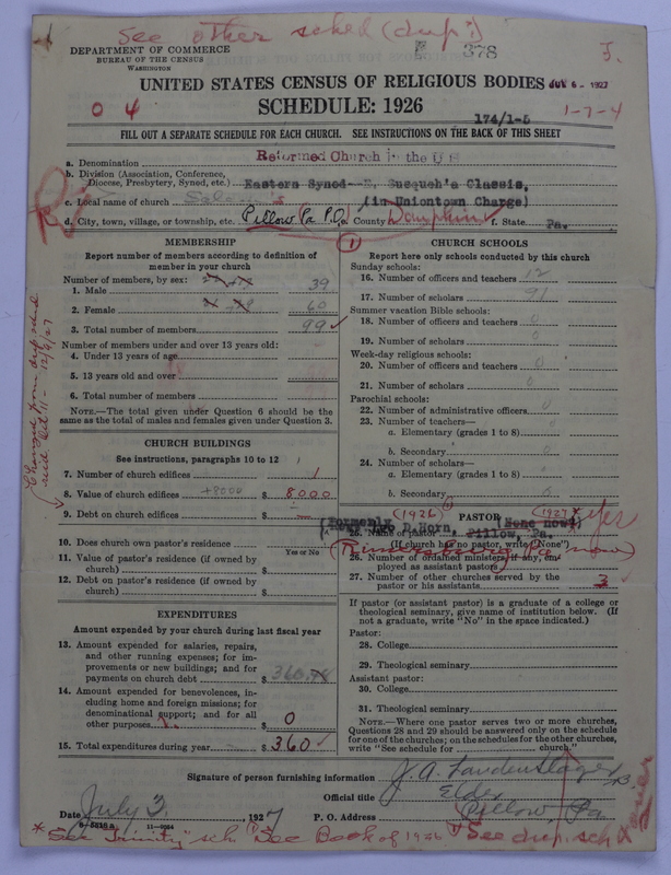 Scan of Reformed Church in the United States: 378