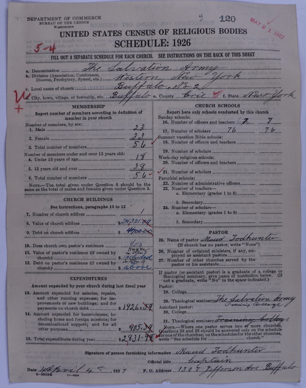 Scan of Salvation Army: 120