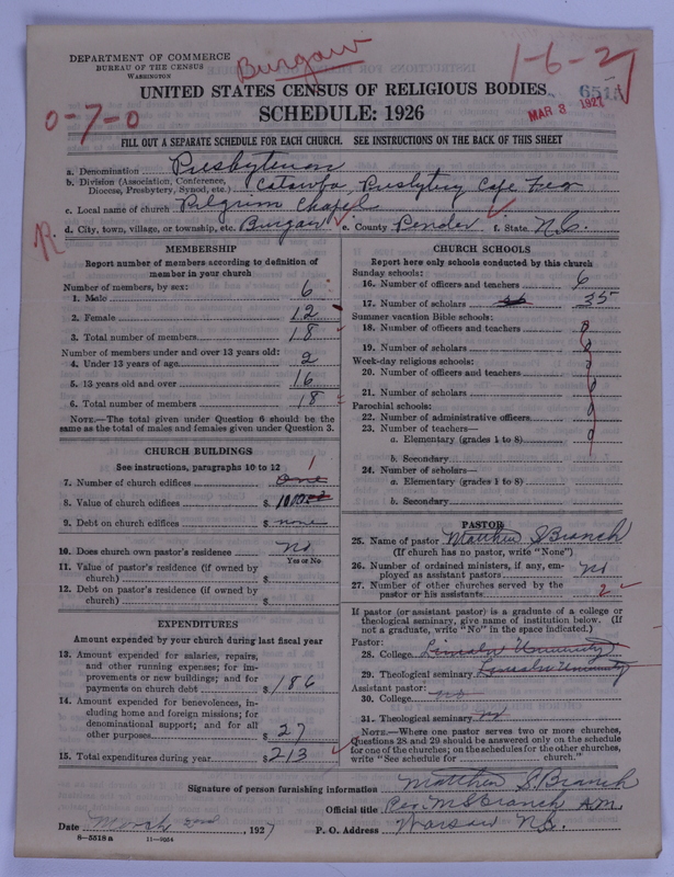 Scan of Presbyterian Church in the United States of America: 6515