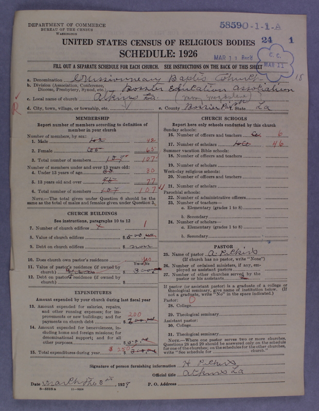 Scan of Negro Baptists: 5859