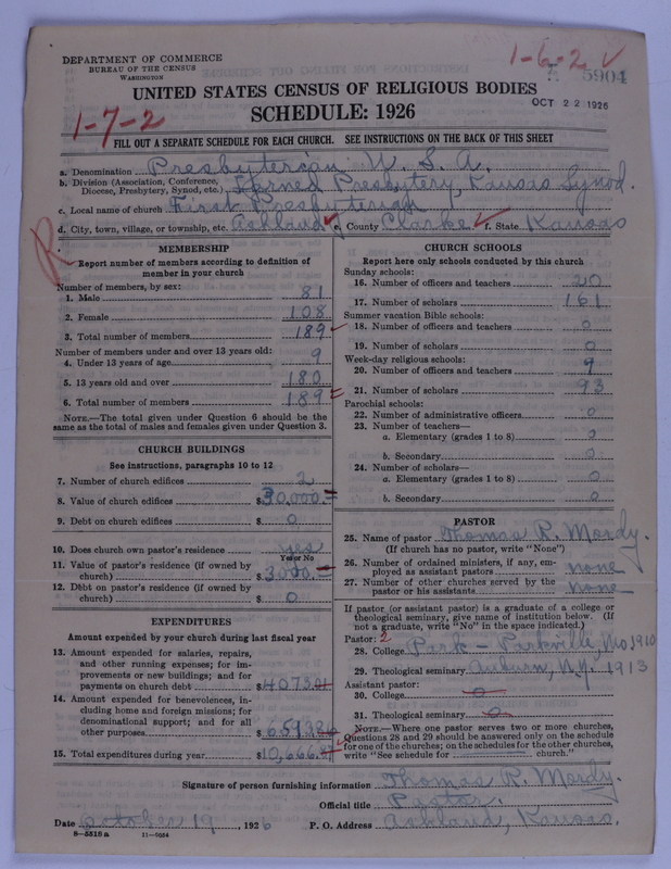 Scan of Presbyterian Church in the United States of America: 5904