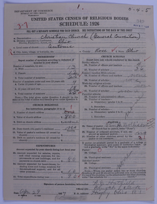 Scan of Christian Church (General Convention of the Christian Church): 349