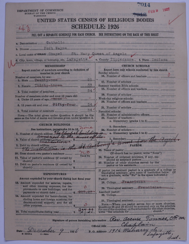 Scan of Roman Catholic Church: 7014