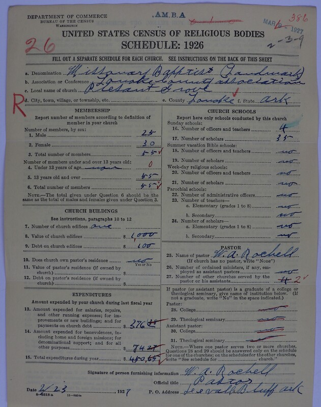 Scan of Landmark Baptist of America: 386