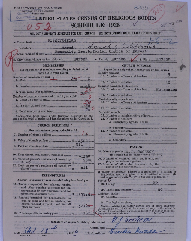 Scan of Presbyterian Church in the United States of America: 8259