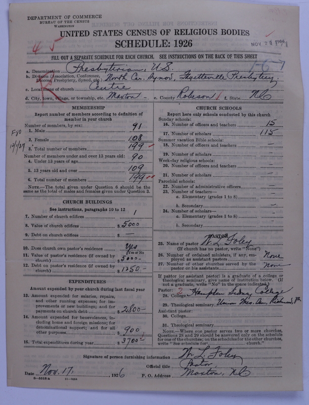 Scan of Presbyterian Church in the United States: 1171