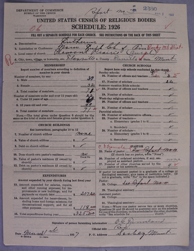 Scan of Norwegian Lutheran Church of America: 2280