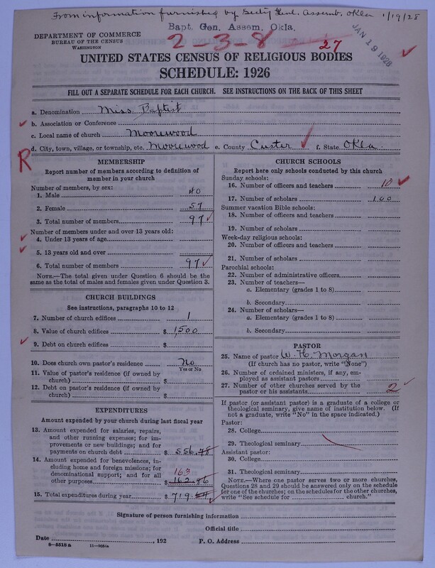 Scan of Missionary Baptist General Assembly of Oklahoma: 27