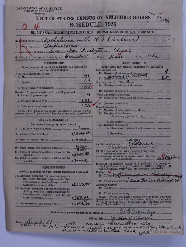 Scan of Presbyterian Church in the United States: 2402