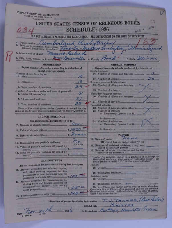 Scan of Cumberland Presbyterian Church: 15