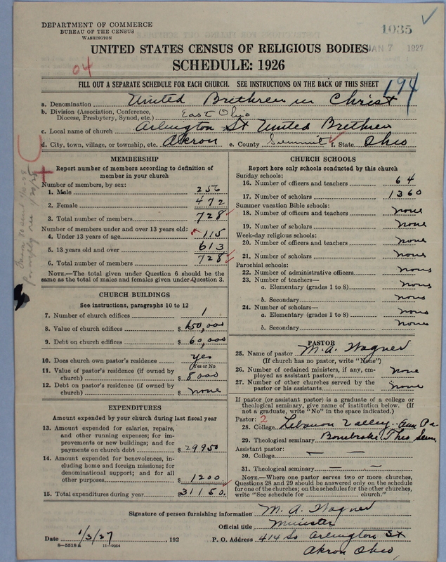 Scan of Church of the United Brethren in Christ: 1035