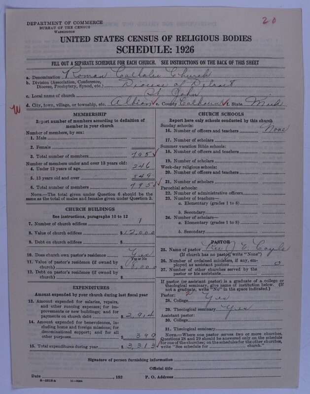 Scan of Roman Catholic Church: 20