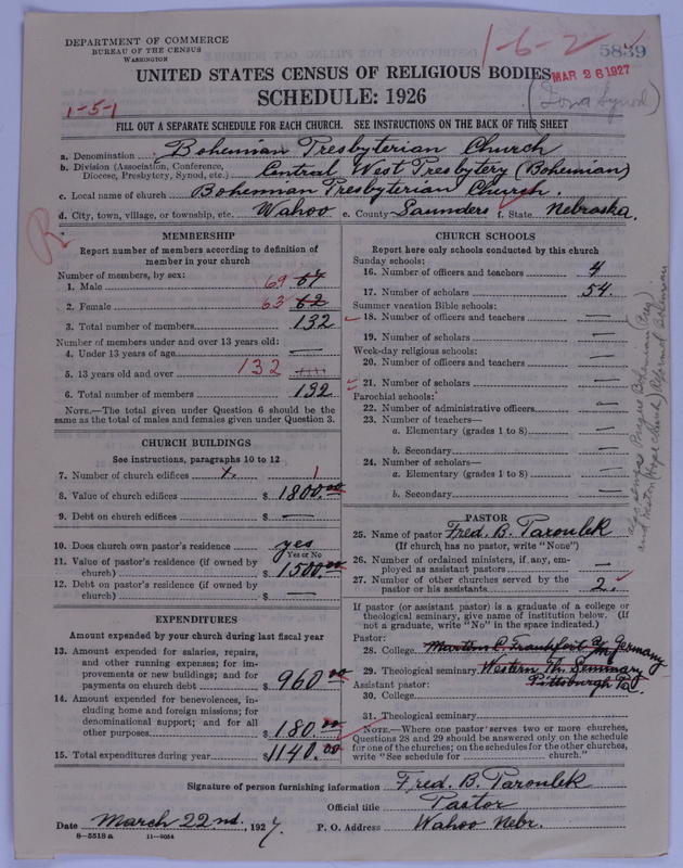 Scan of Presbyterian Church in the United States of America: 5839