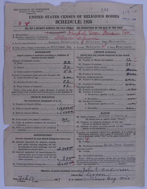 Scan of Swedish Evangelical Mission Covenant of America: 141