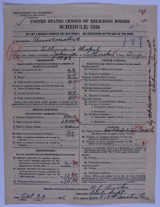 Scan of Universalist Church: 487