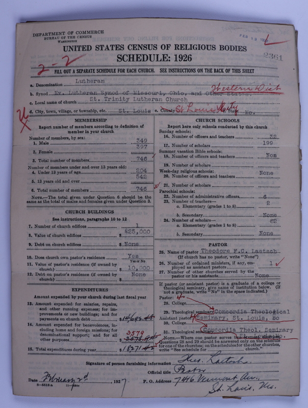 Scan of Evangelical Lutheran Synodical Conference of America: Evangelical Lutheran Synod of Missouri, Ohio, and Other States: 2361