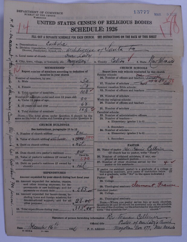 Scan of Roman Catholic Church: 13777