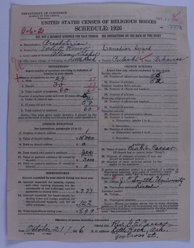 Scan of Presbyterian Church in the United States of America: 7271