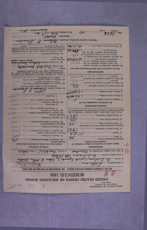 Scan of Synod of the Reformed Presbyterian Church of North America: 121