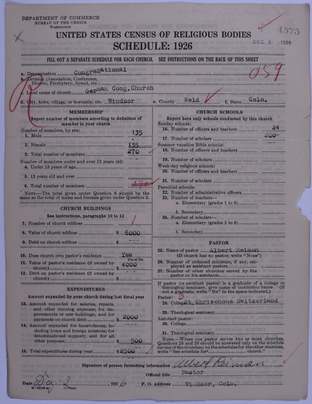 Scan of Congregational Churches: 4575