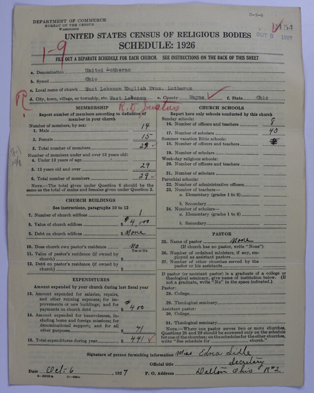 Scan of United Lutheran Church in America: 2154