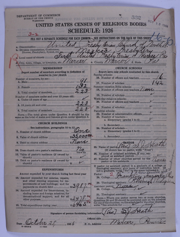 Scan of United Presbyterian Church of North America: 332