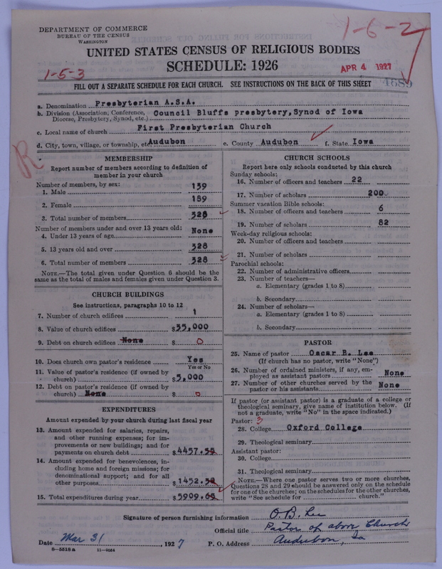 Scan of Presbyterian Church in the United States of America: 4689
